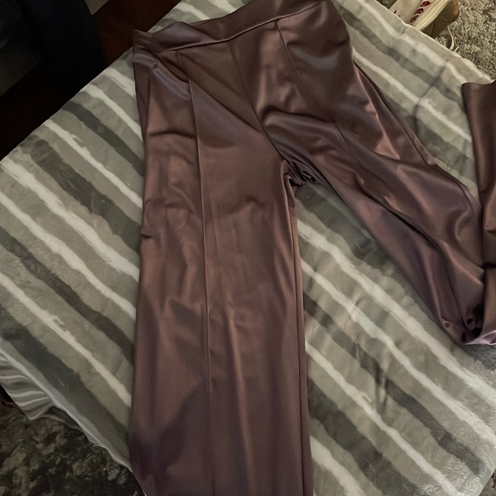 Silk pants